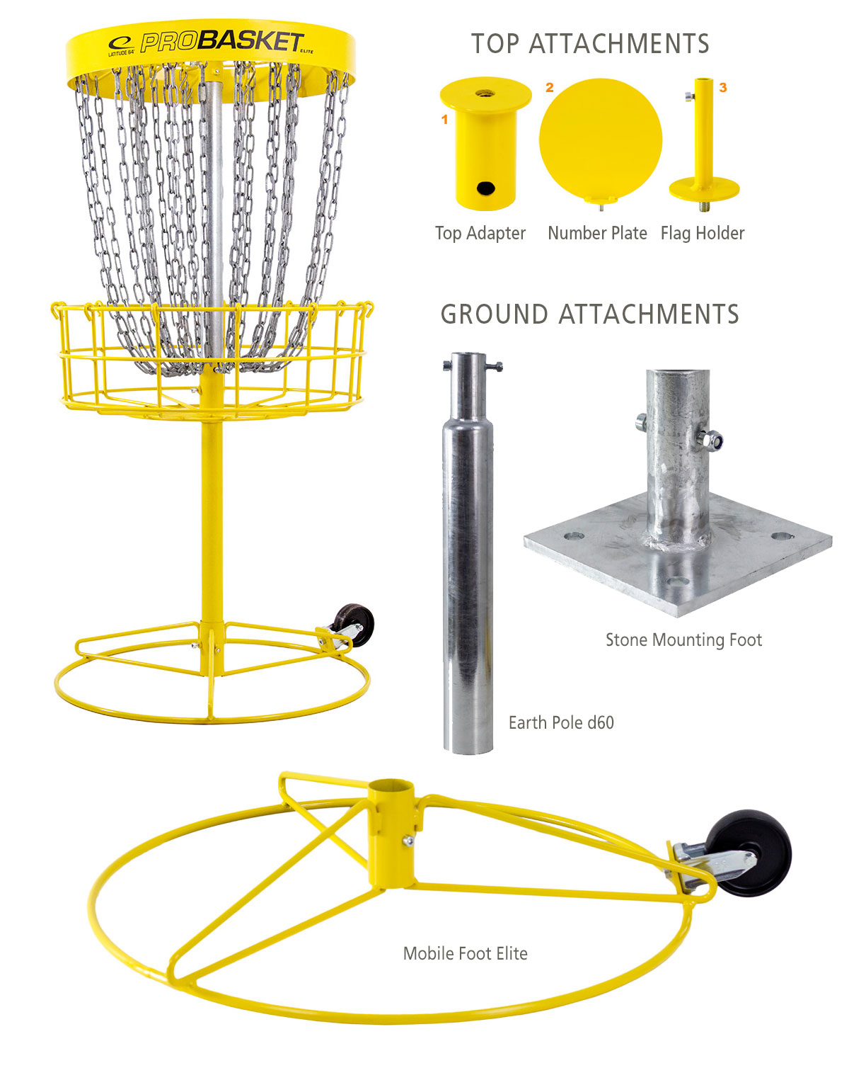Lat64 ProBasket Elite (9 korgar)