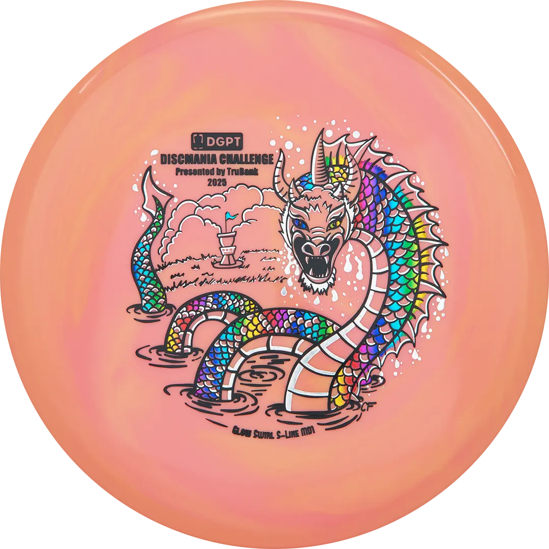 S-Line Glow Swirl MD1 -  Discmania Challenge