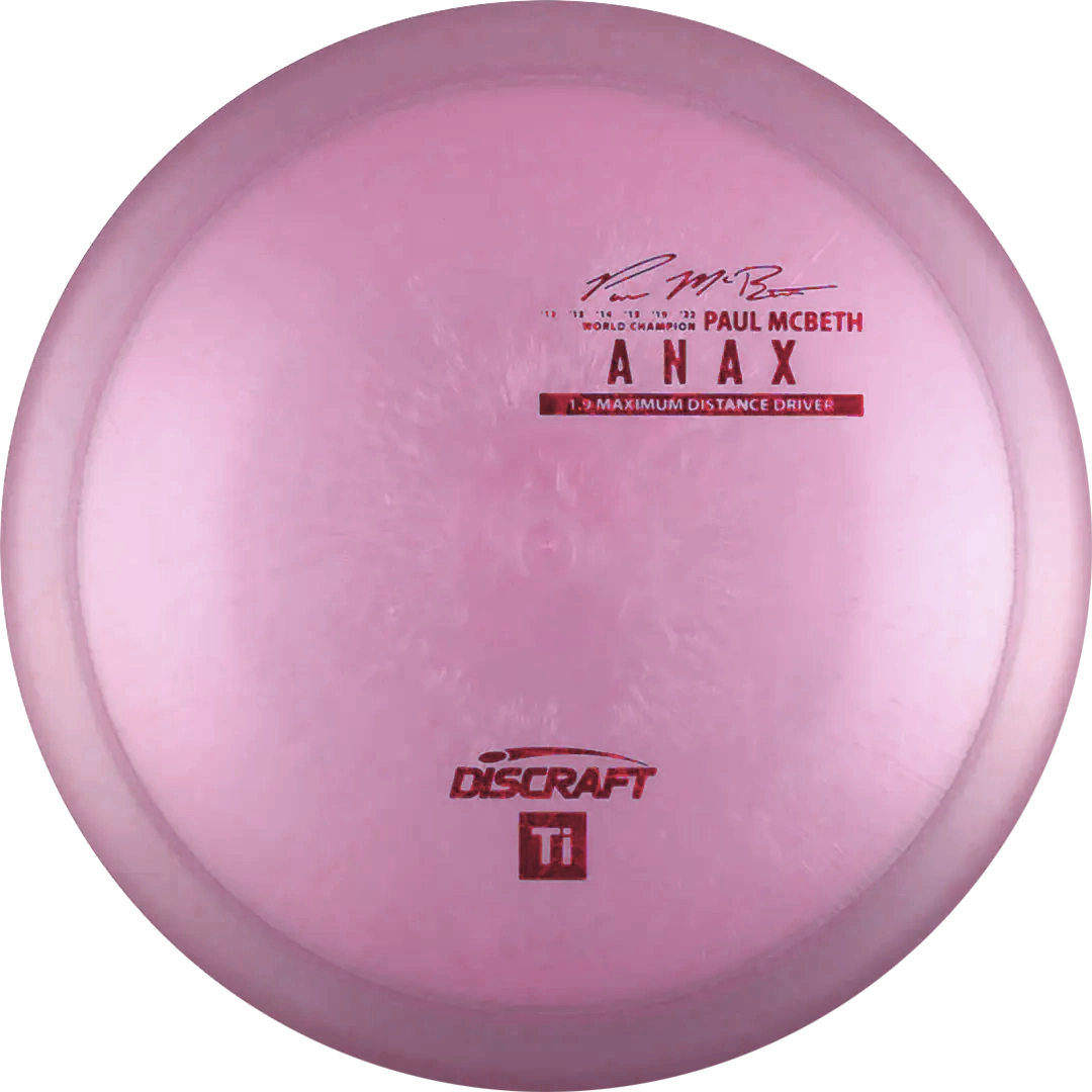 Titanium Anax - Paul Mcbeth