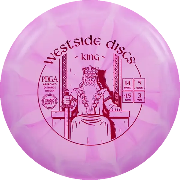 Pink/White Burst