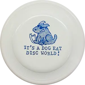 Dog Eat Disc  World Fastback Frisbee