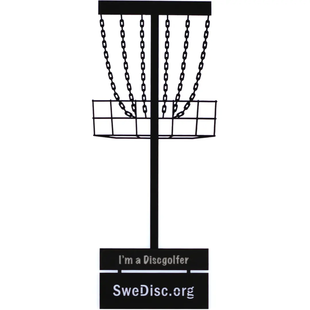 Disc Golf Basket Metal Art - 20 cm